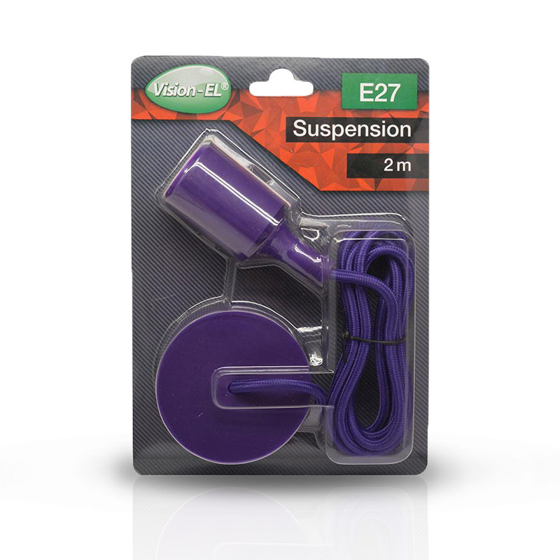 suspension-douille-silicone-e27-violet-cC3A2ble-2m